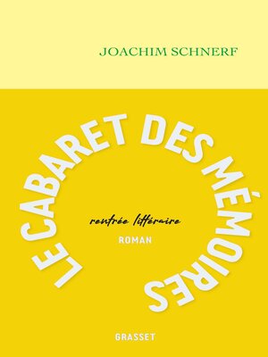cover image of Le cabaret des mémoires